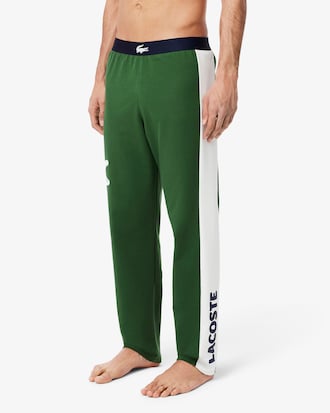 Men's Printed Fleece Loungewear Pants