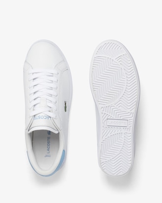 Women's Powercourt Graphic Leather Sneakers