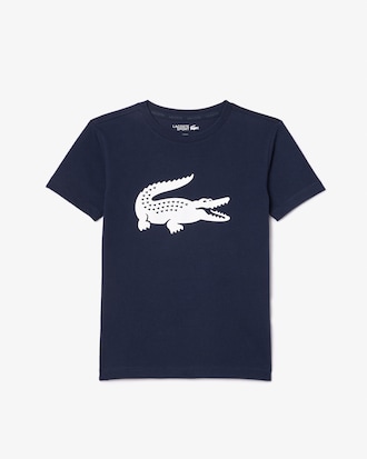 Kids' Oversized Technical Cotton Tennis T-Shirt