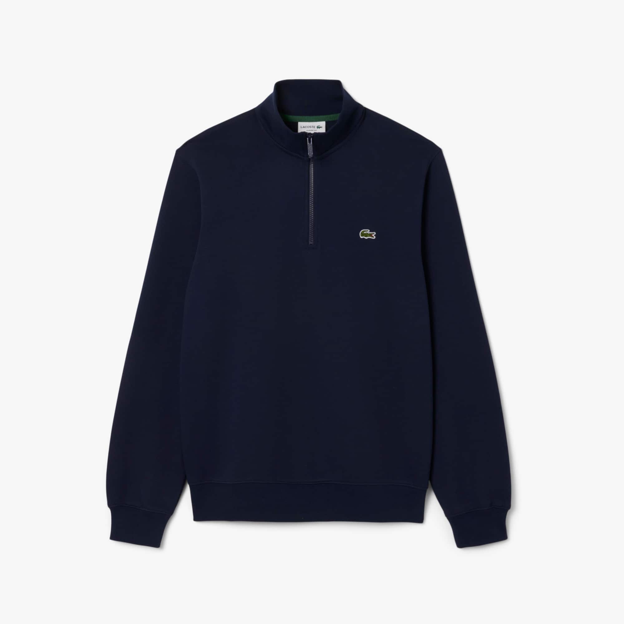 Men's Zip-Up Fleece Sweatshirt - Sweaters & Sweatshirts