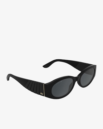 Pliss&eacute; Oval Glasses