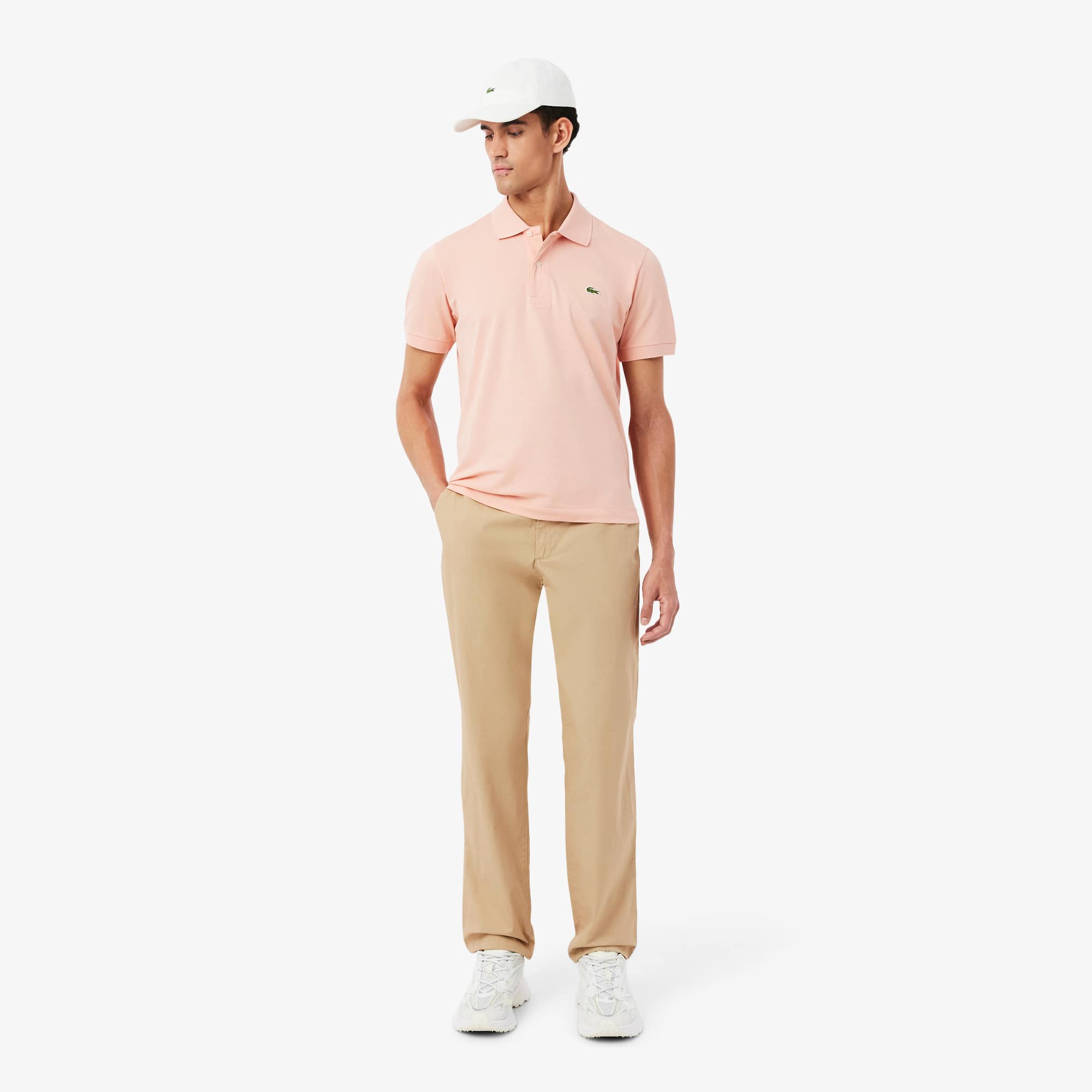 Regular Fit Cotton Twill Chino Pants