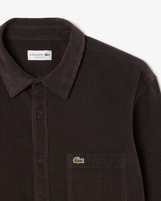 Men's Regular Fit Velour Shirt