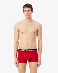 Men's 3-Pack Stretch Cotton Trunks