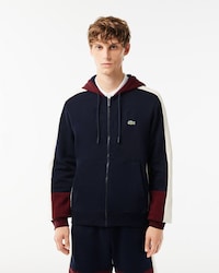 Men's Zip-Up Colorblock Hoodie