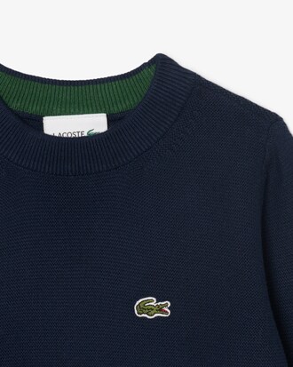 Su&eacute;ter de Cuello Redondo Unisex de Algod&oacute;n