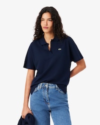 Women's Relaxed Fit Piqu&eacute; Polo