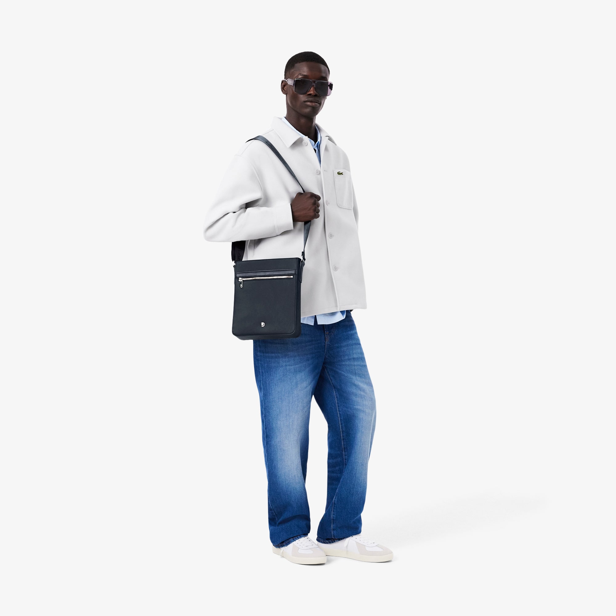 Langon Vertical Petit Piqué Satchel - Bags - New In 2026 | Lacoste