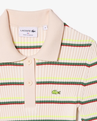 Women&rsquo;s Made In France Striped Polo Dress