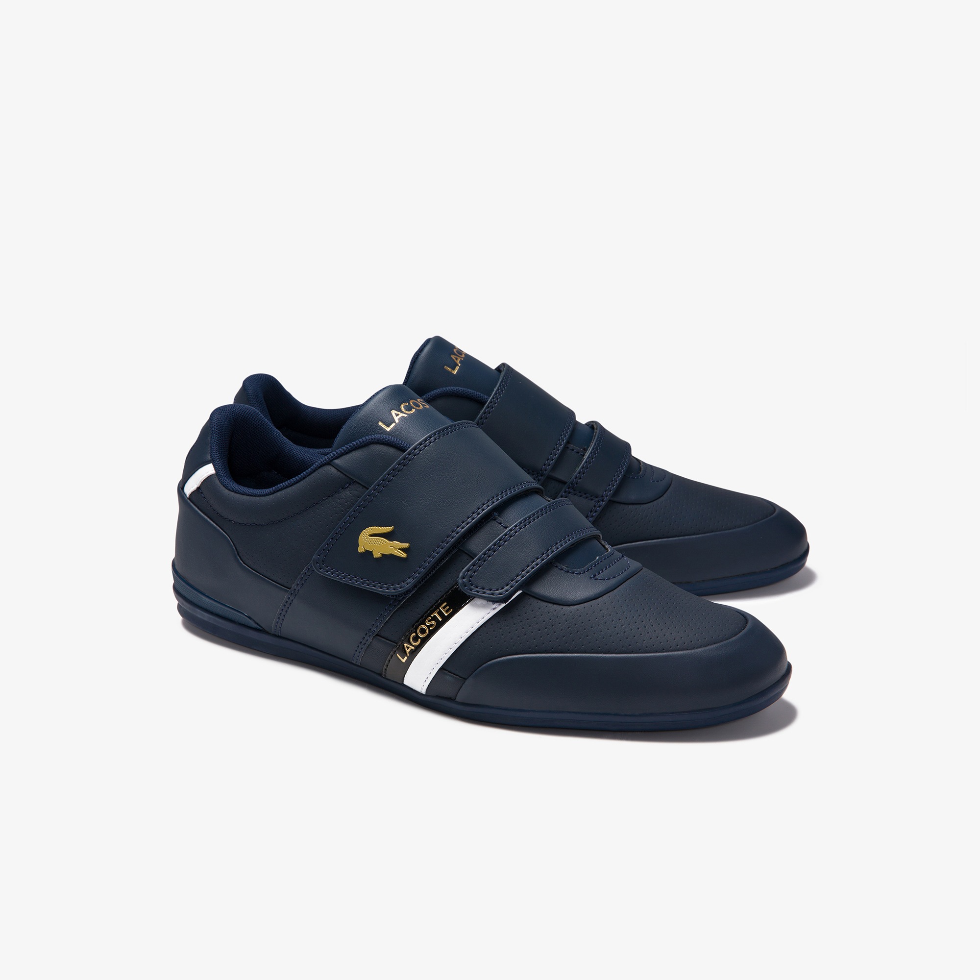 Men's Misano Strap Leather and Synthetic Trainers LACOSTE