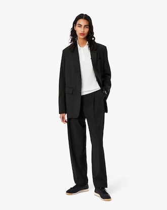 Women's Wide Fit Darted Plaid Pants