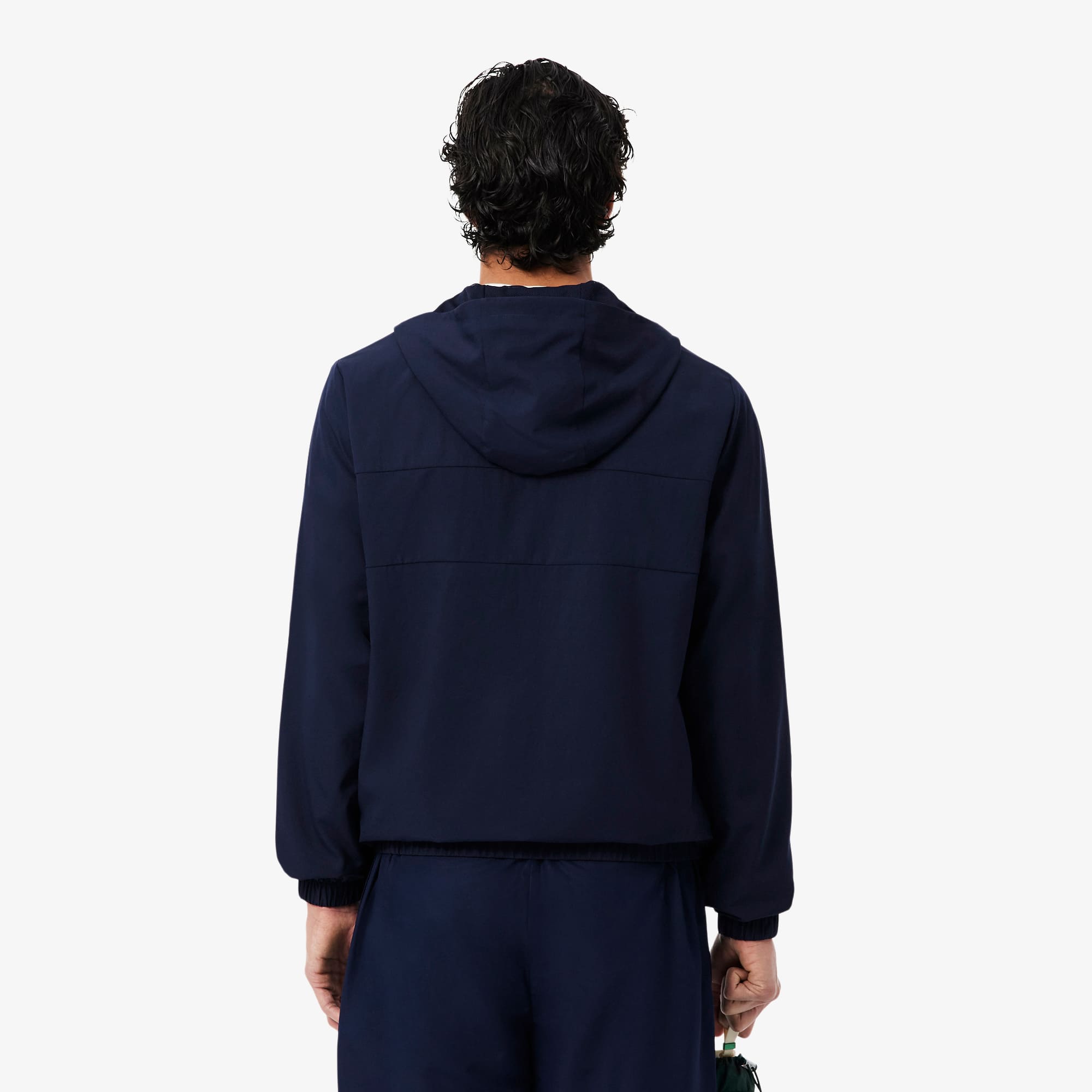 LACOSTE ネイビー マウンテンパーカー US L Men's Zip-Up Hoodie - Sweaters & Sweatshirts - New In 2026 | Lacoste