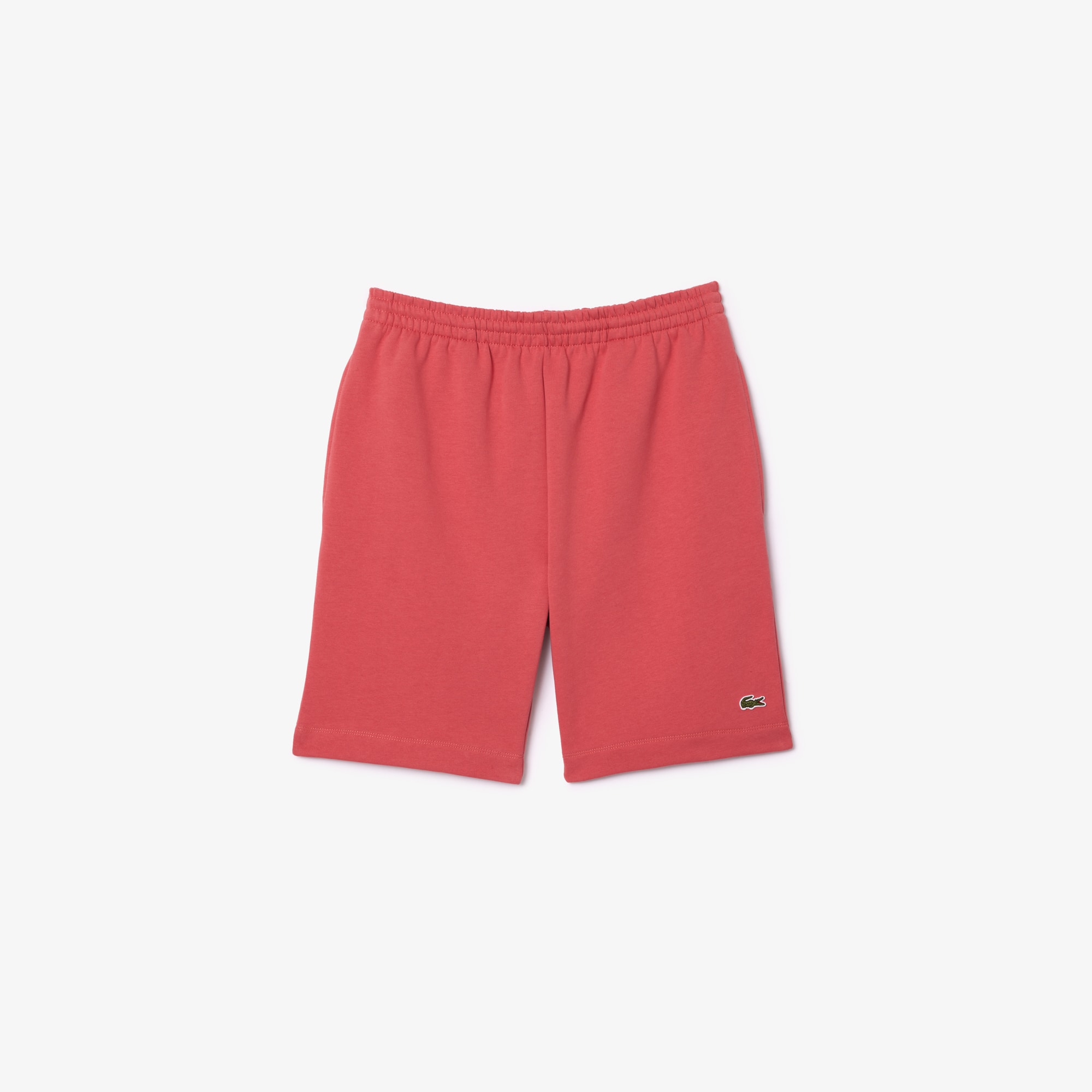 Shop Lacoste Fleece Shorts - S - 3 In Pink