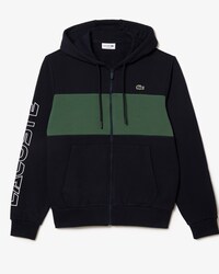 Men's Zip-Up Colorblock Hoodie
