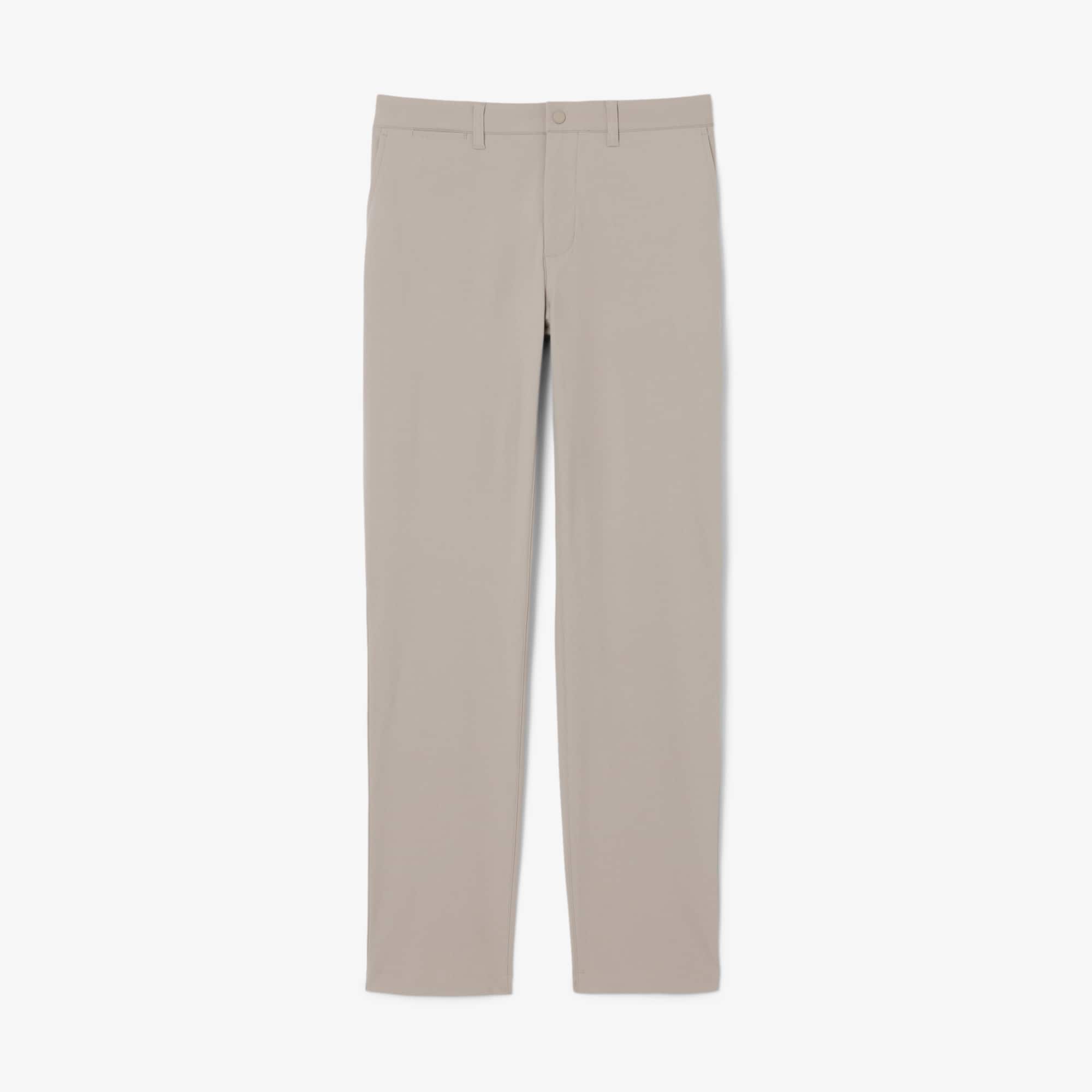 Lacoste Men's Slim Fit Commuter Pants - 42 In Gray