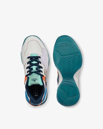 Women's T-Point Suede and Leather Sneakers