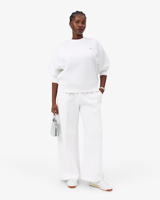 Pantalon de jogging en jersey &agrave; large coupe