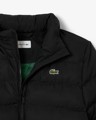Kids' Hooded Diamond Puffer Jacket