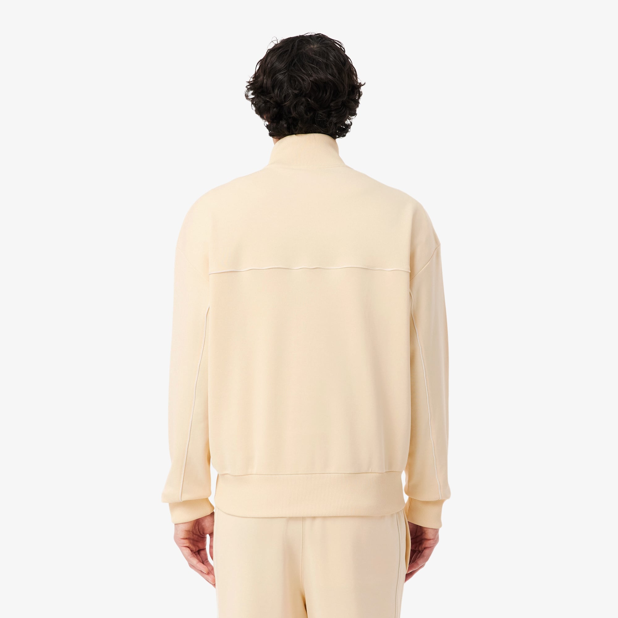Trim Accent Zipped Sweatshirt - Sweaters & Sweatshirts - New In