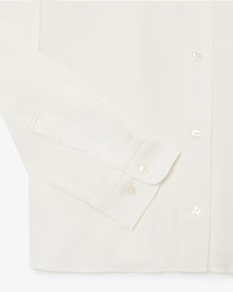 Women's Slim Fit Ribbed Collar Shirt