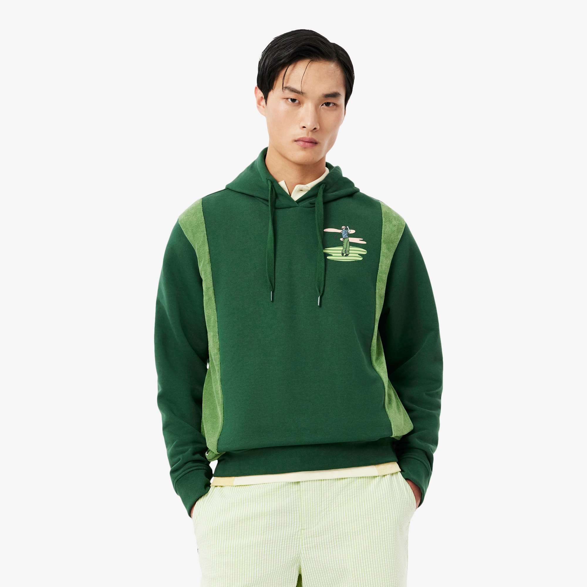 Lacoste Golf Print Hoodie