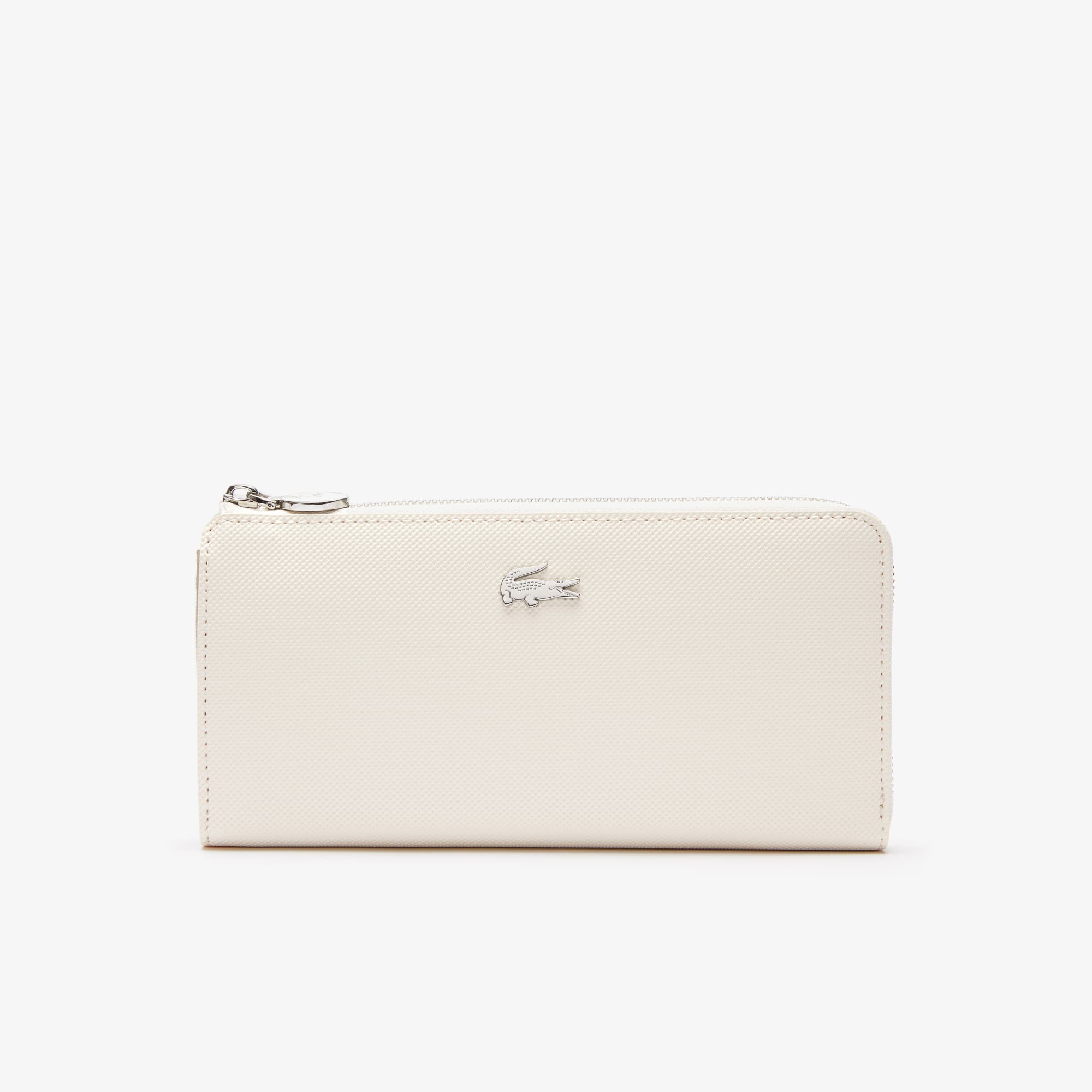 Women's Daily Classic Piqué Canvas 10-Card Zip Wallet - Wallets