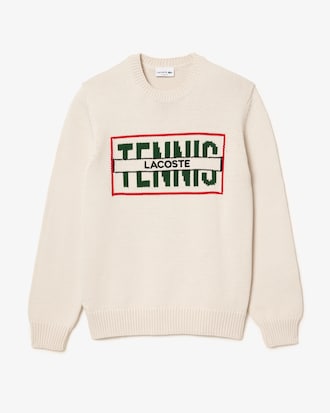 Su&eacute;ter de algod&oacute;n con estampado jacquard a contraste