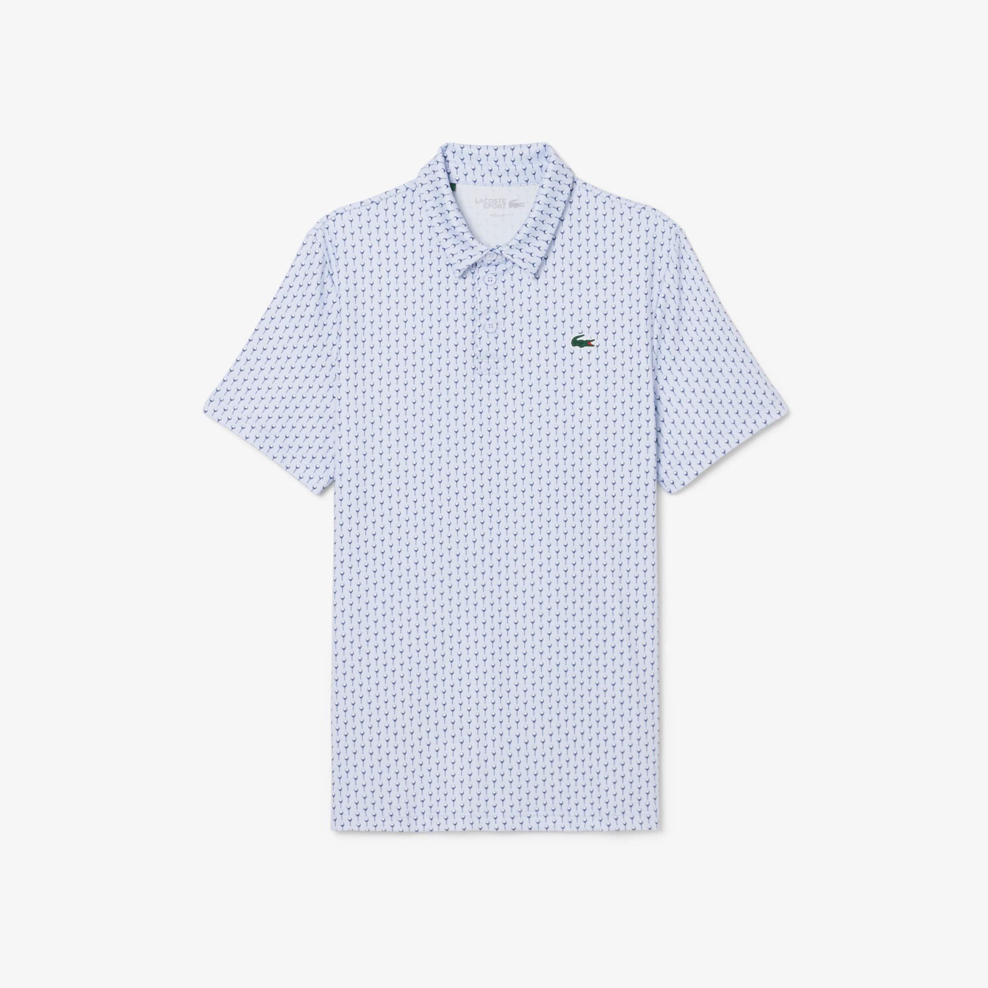 Regular Fit Printed Golf Polo - Polo Shirts - New In 2026 | Lacoste