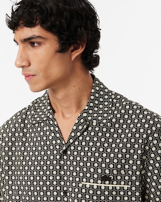 Relaxed Fit Short Sleeved Shirt