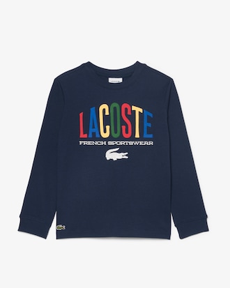Long-Sleeved Printed T-shirt