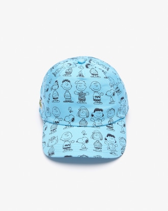 Unisex Lacoste x Peanuts Print Organic Cotton Cap