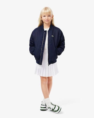 Falda plisada forrada para ni&ntilde;a