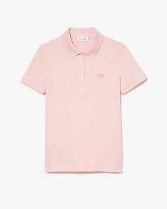 Women's L.12.D Slim Fit Stretch Mini Piqué Polo