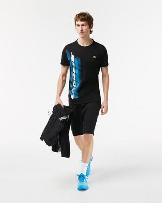Men’s SPORT Regular Fit T-Shirt with Contrast Branding