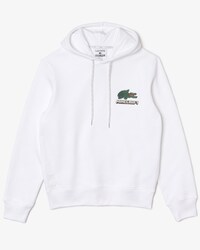 Unisex Lacoste x Minecraft Hooded Cotton Fleece Hoodie