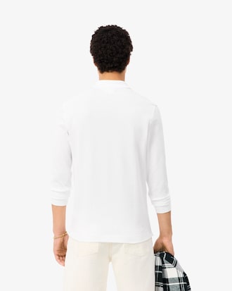 Men's Slim Fit L.12.12 Long Sleeve Polo