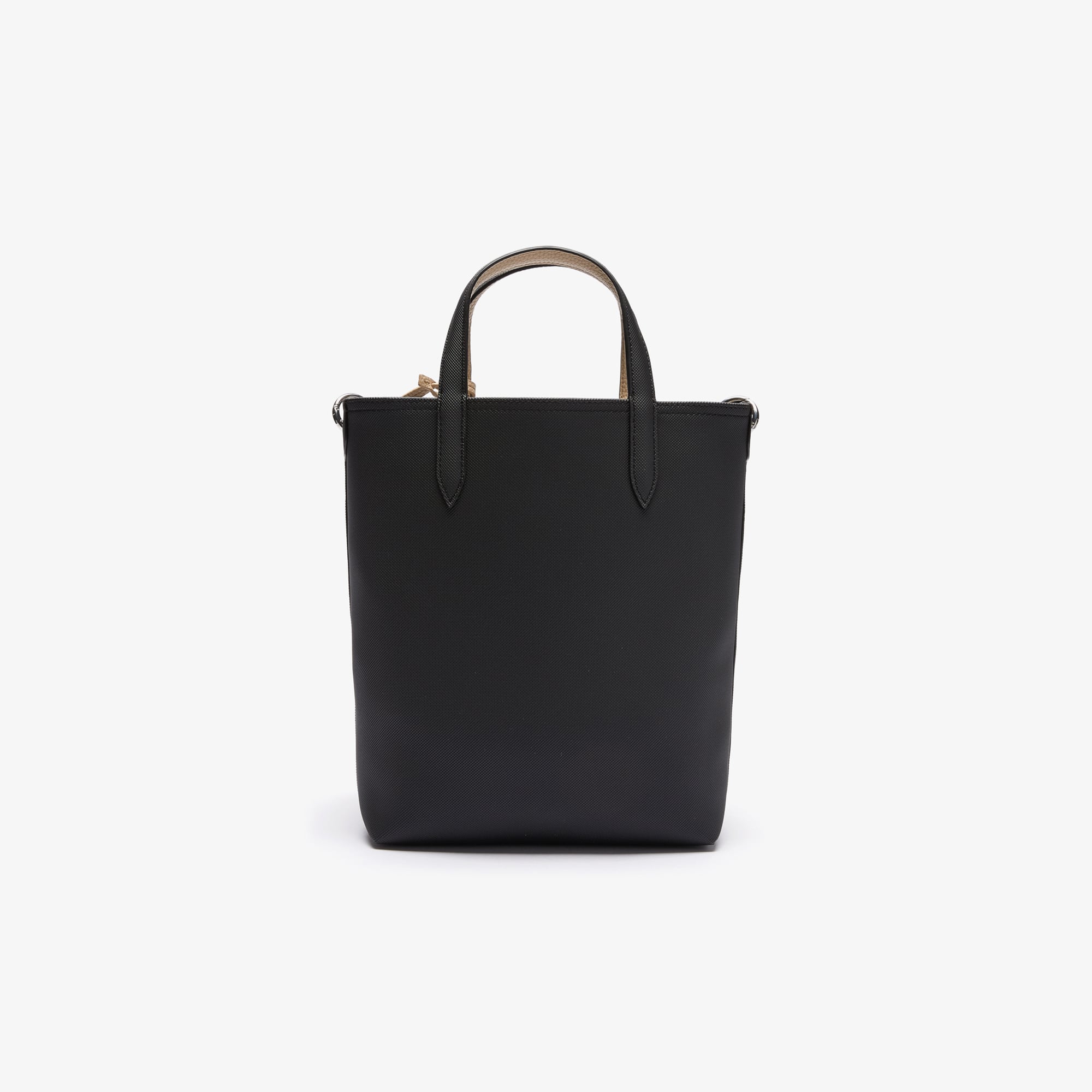 ★LACOSTE★ Women's Easy IZZIE Vertical Shopper Bag Black NF Women's L.12.12 Concept Vertical Tote - Bags - New In 2025