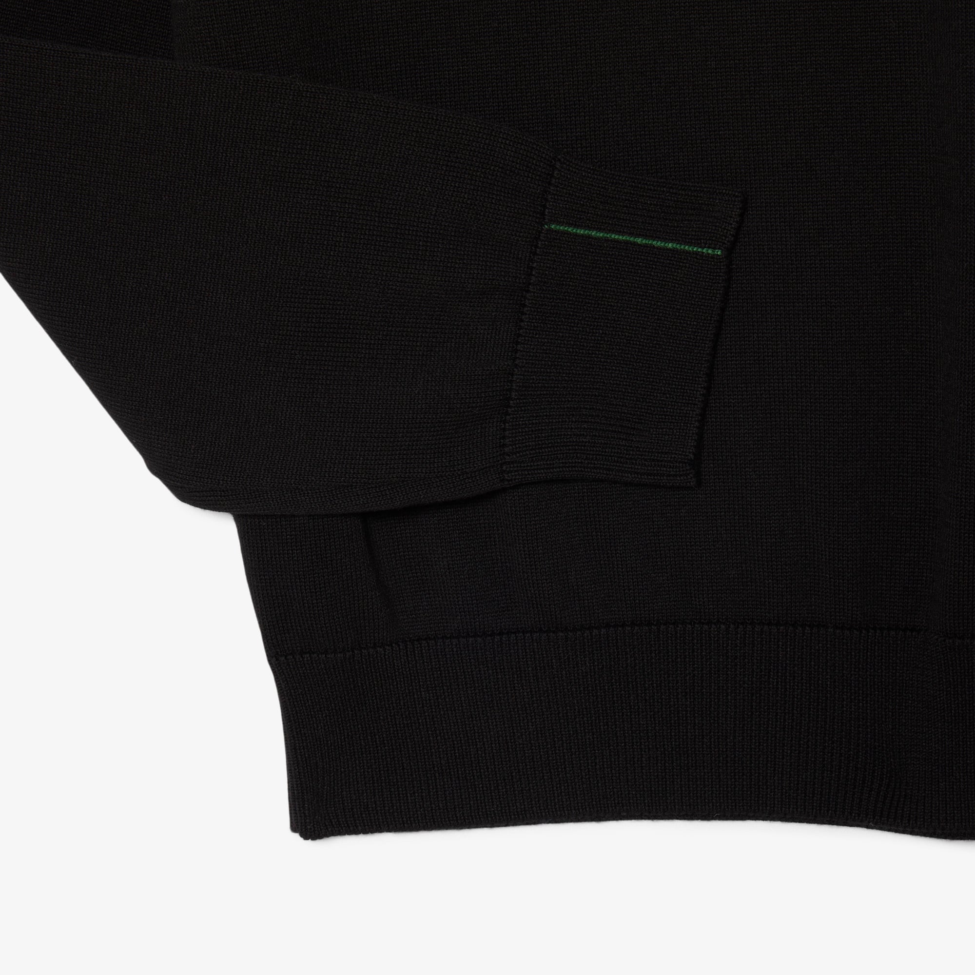 Men's Zip-Up High-Neck Cotton Sweater - Sweaters & Sweatshirts