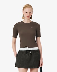 Runway Silk Piqu&eacute; T-shirt