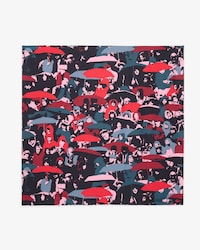 Runway Printed Silk Square
