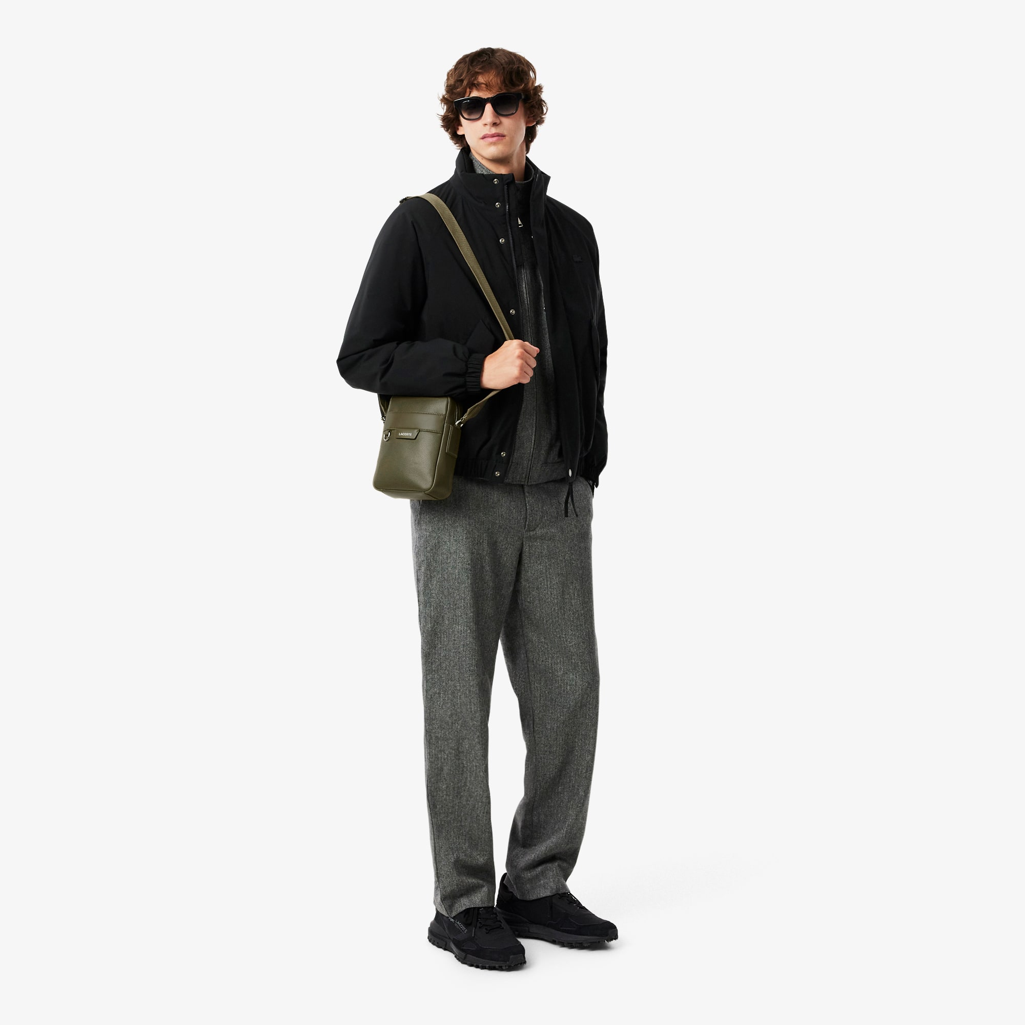 Ossian Leather Satchel - Bags - New In 2026 | Lacoste