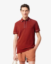 Men's Regular Fit Paris Stretch Piqu&eacute; Polo
