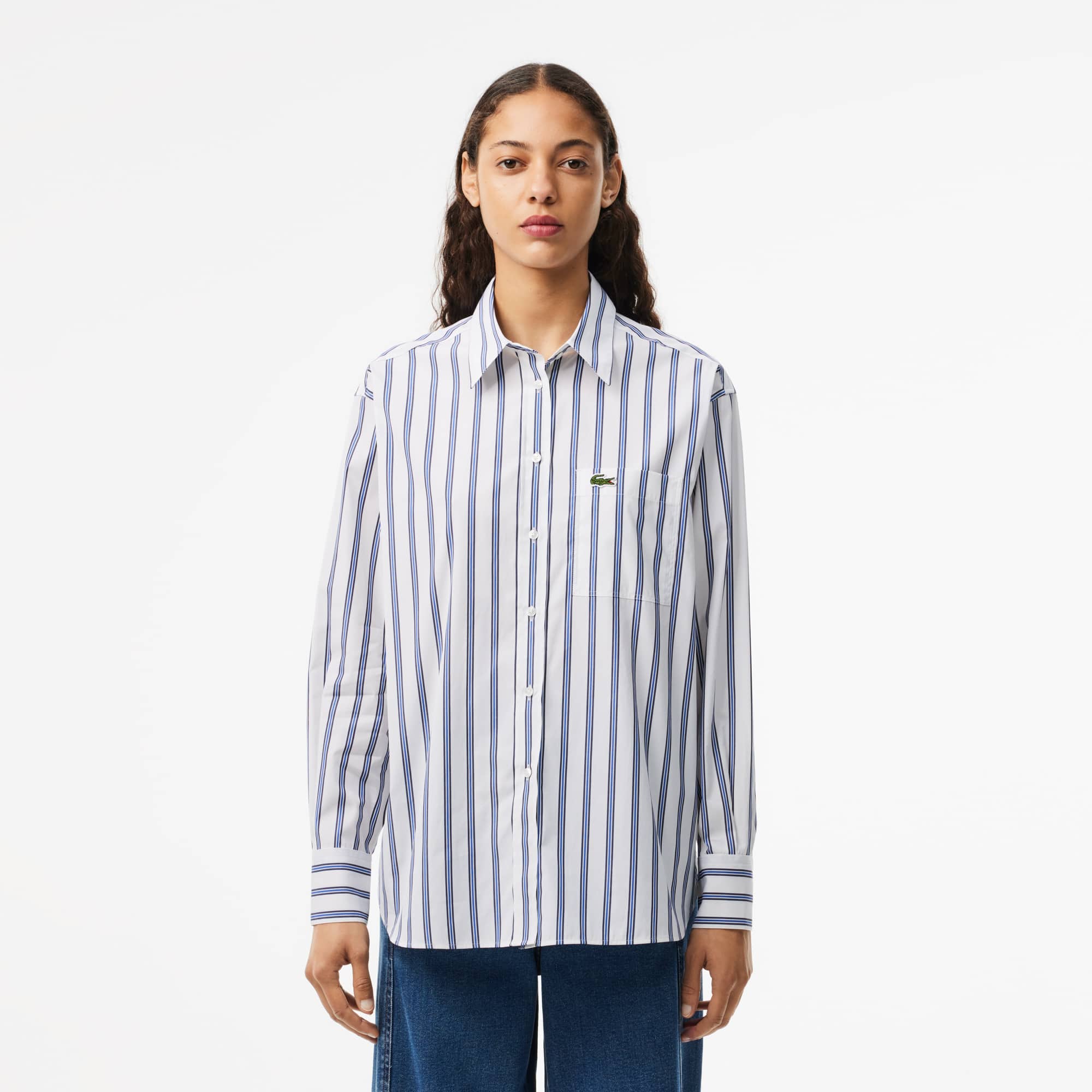 トップス LACOSTE Lacoste sweatshirt Men High-Neck Cotton Blend Zip(Grey Chine)