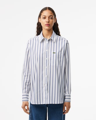 Camisa de popelina extragrande