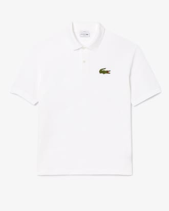 Unisex Loose Fit L.12.12 Piqué Badge Polo
