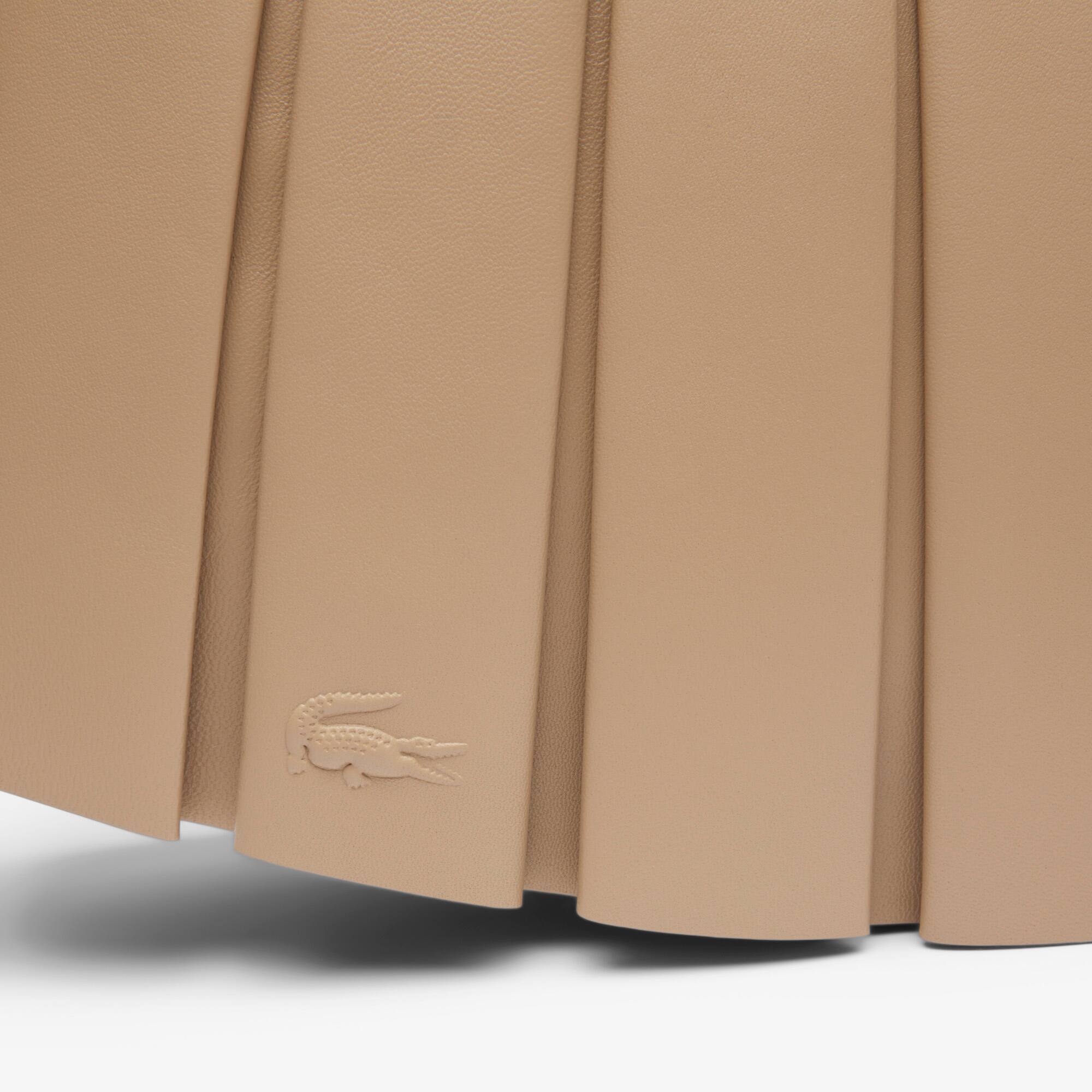 ★LACOSTE★ Women's Lenglen Large Tote Bag NU5015D55G C87 Women's Large Lenglen Leather Bag - Bags - New In 2025 | Lacoste