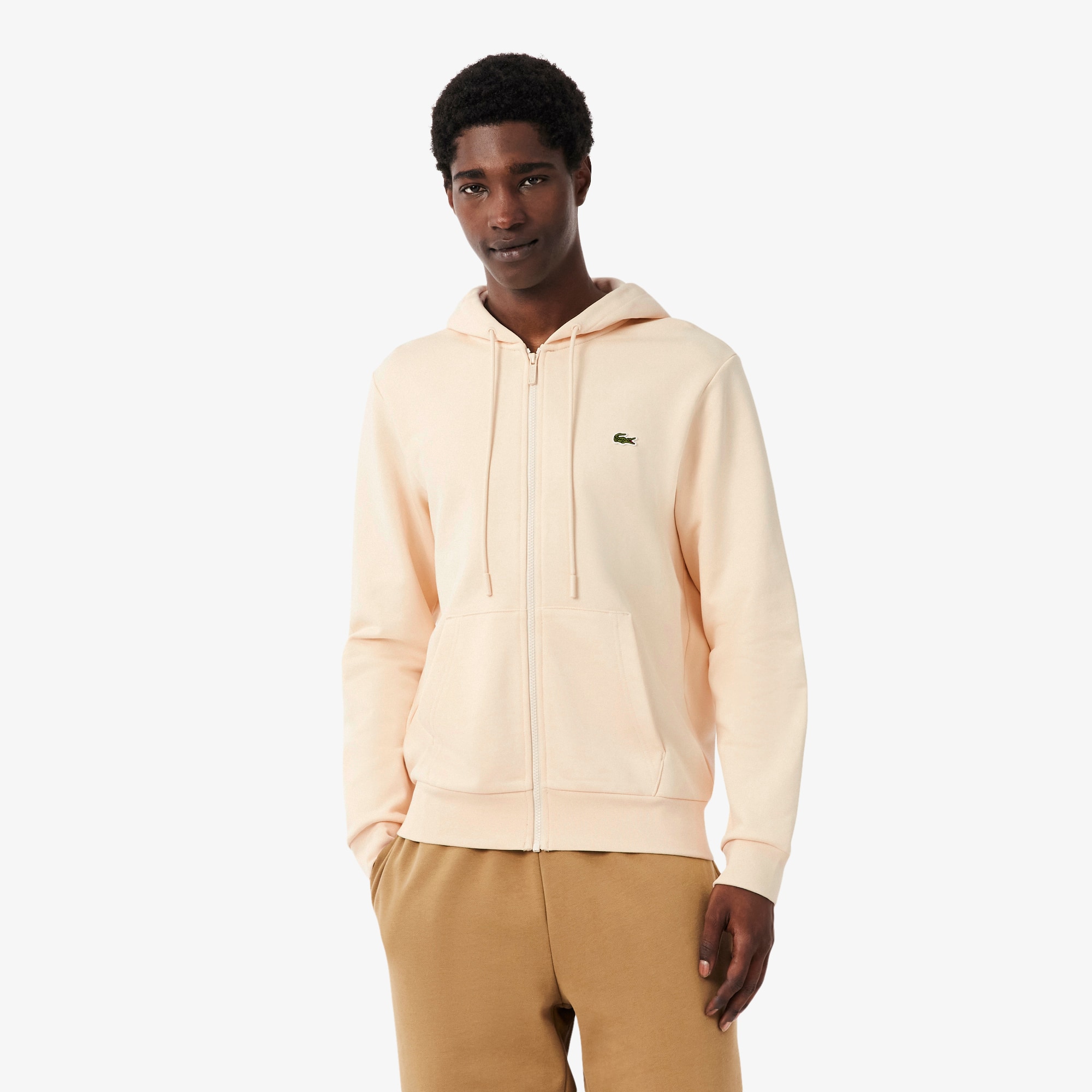 Men's Classic Fit Zip-Up Fleece Sweatshirt