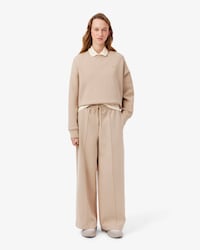 Pantalon de jogging en jersey &agrave; large coupe