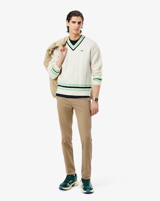 Men's Slim Fit Stretch Cotton Pants