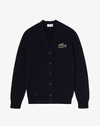 Unisex V-Neck Organic Cotton Cardigan